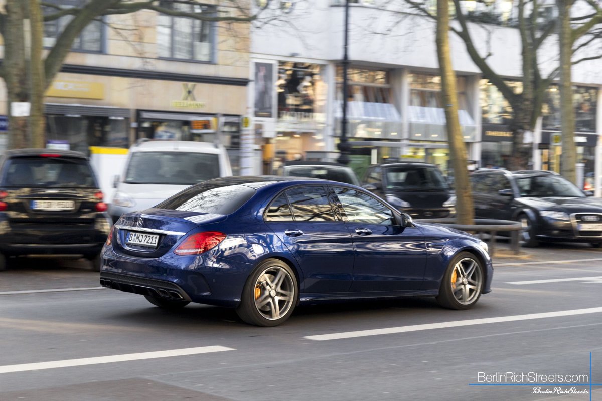 Mercedes-AMG C63 S (W205) spotted in Berlin — BerlinRichStreets