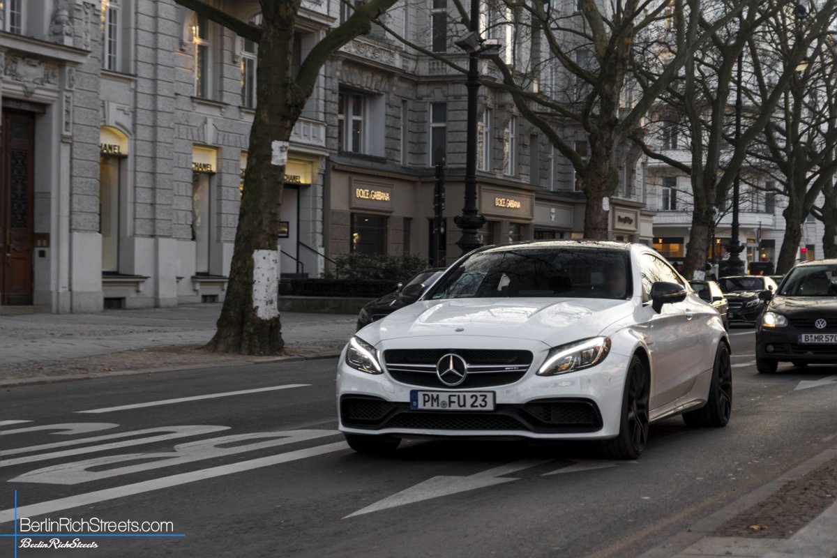 Mercedes-AMG C63 S Coupe (C205) spotted in Berlin — BerlinRichStreets