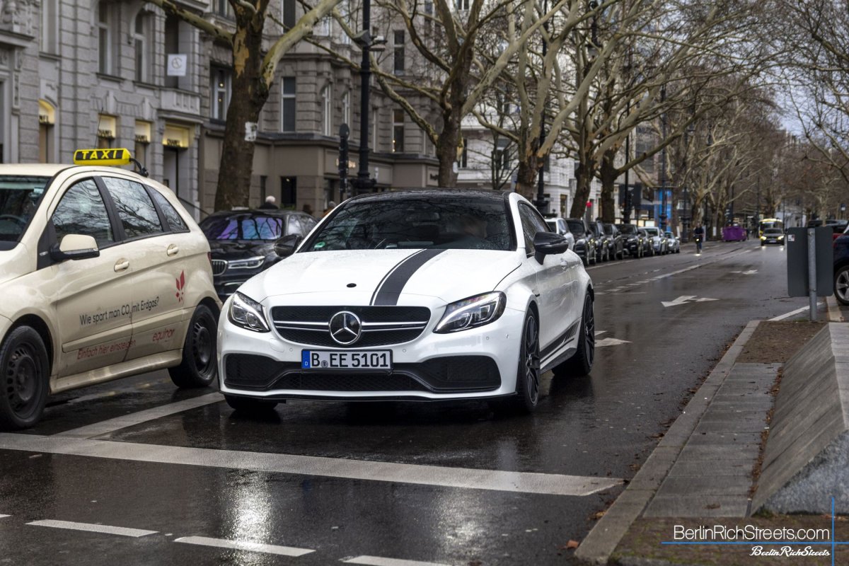 Mercedes-AMG C63 S Coupe Edition1 (C205) spotted in Berlin — BerlinRichStreets