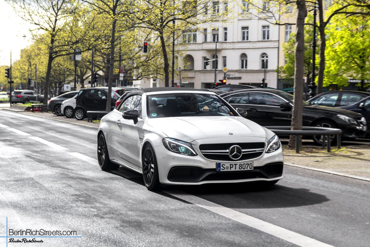 Mercedes-AMG C63 S Convertible (A205) spotted in Berlin — BerlinRichStreets