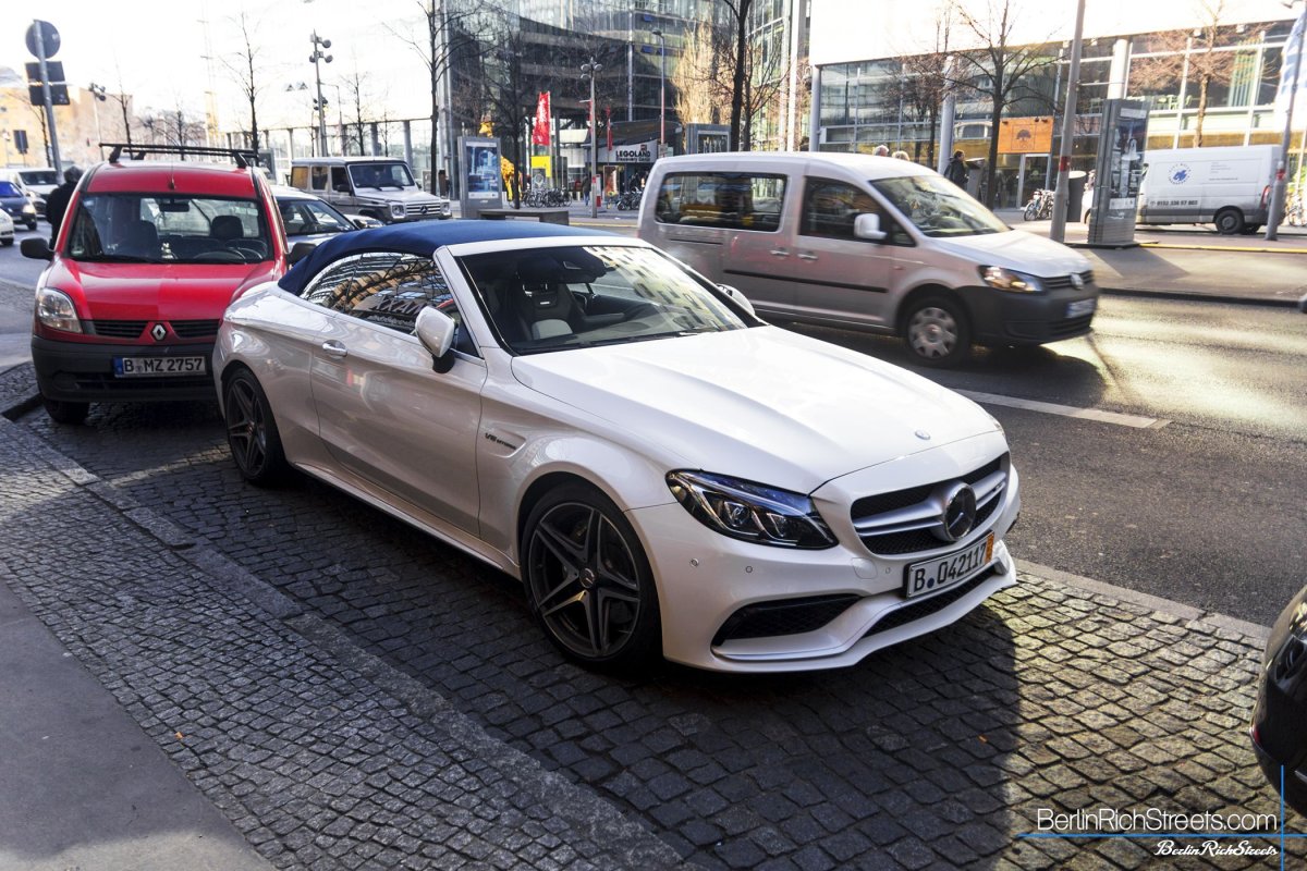Mercedes-AMG C63 Convertible (A205) spotted in Berlin — BerlinRichStreets