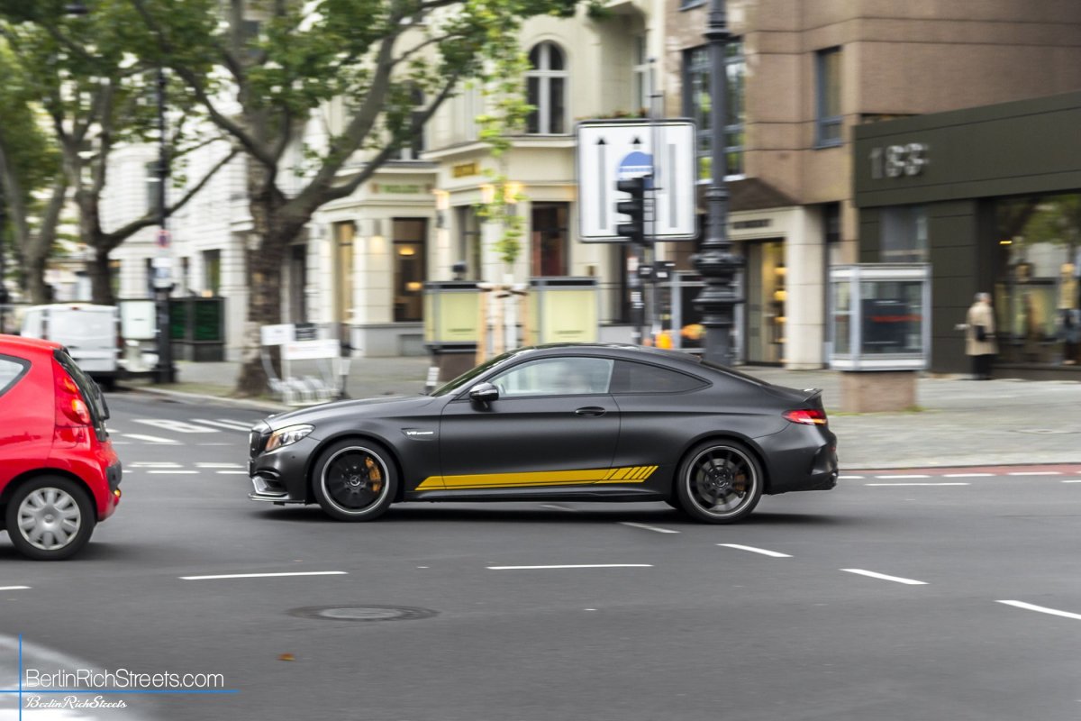Mercedes-AMG C63 S Coupe (C205) 2018 spotted in Berlin — BerlinRichStreets