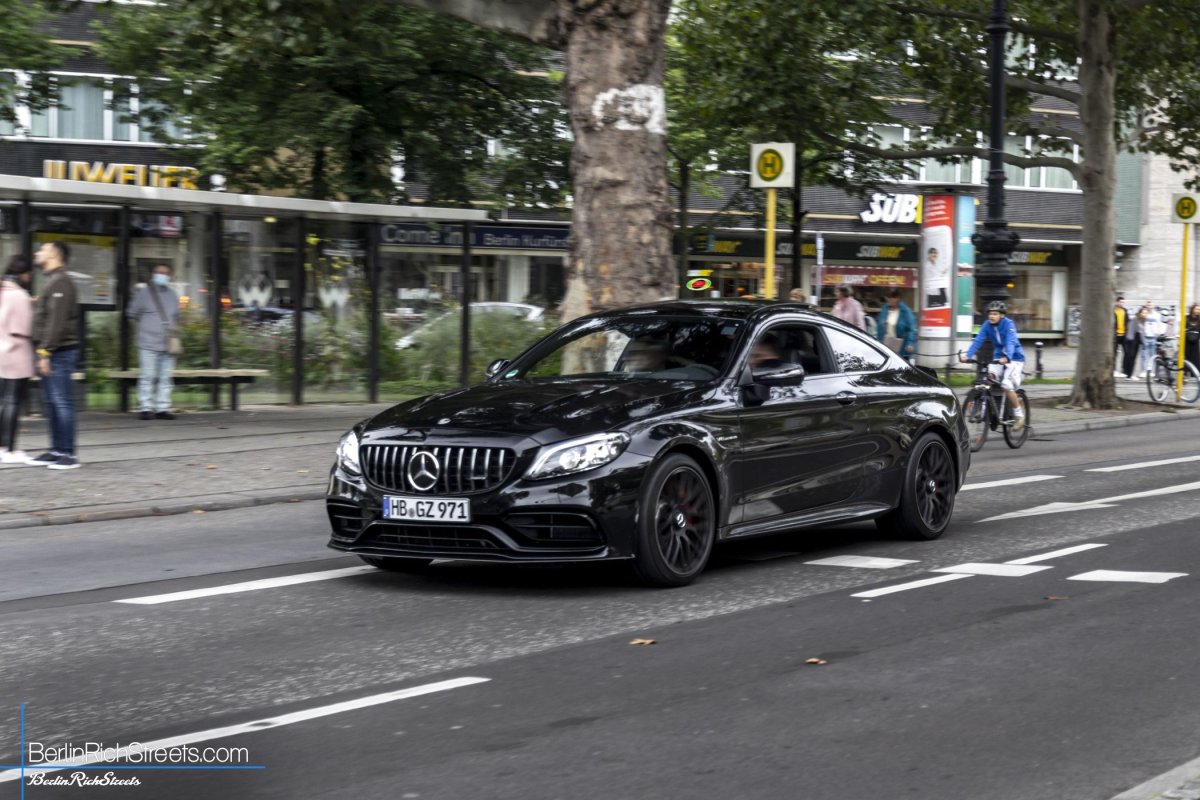 Mercedes-AMG C63 S Coupe (C205) 2018 spotted in Berlin — BerlinRichStreets