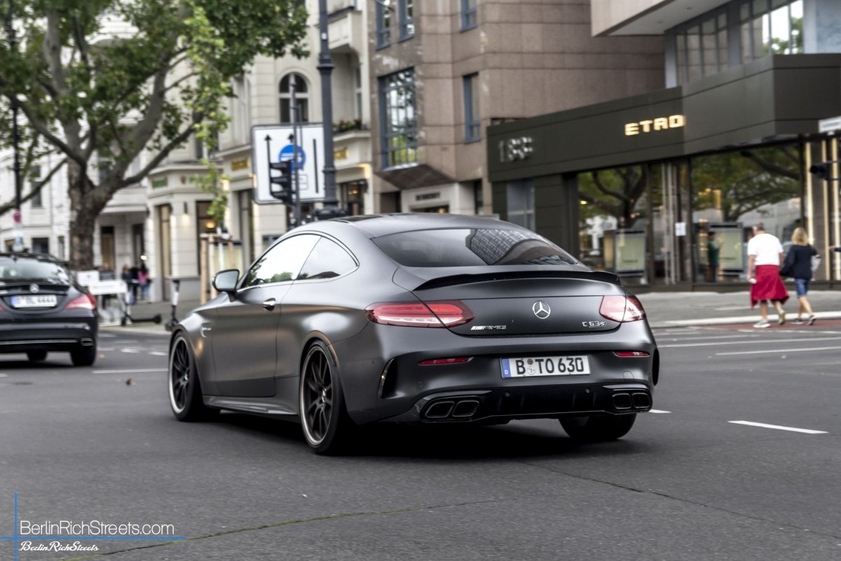 Mercedes-AMG C63 S Coupe (C205) 2018 spotted in Berlin — BerlinRichStreets