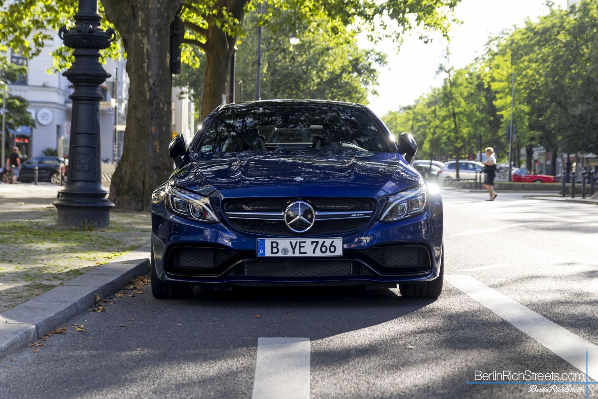 Mercedes-AMG C63 S Coupe (C205) spotted in Berlin — BerlinRichStreets
