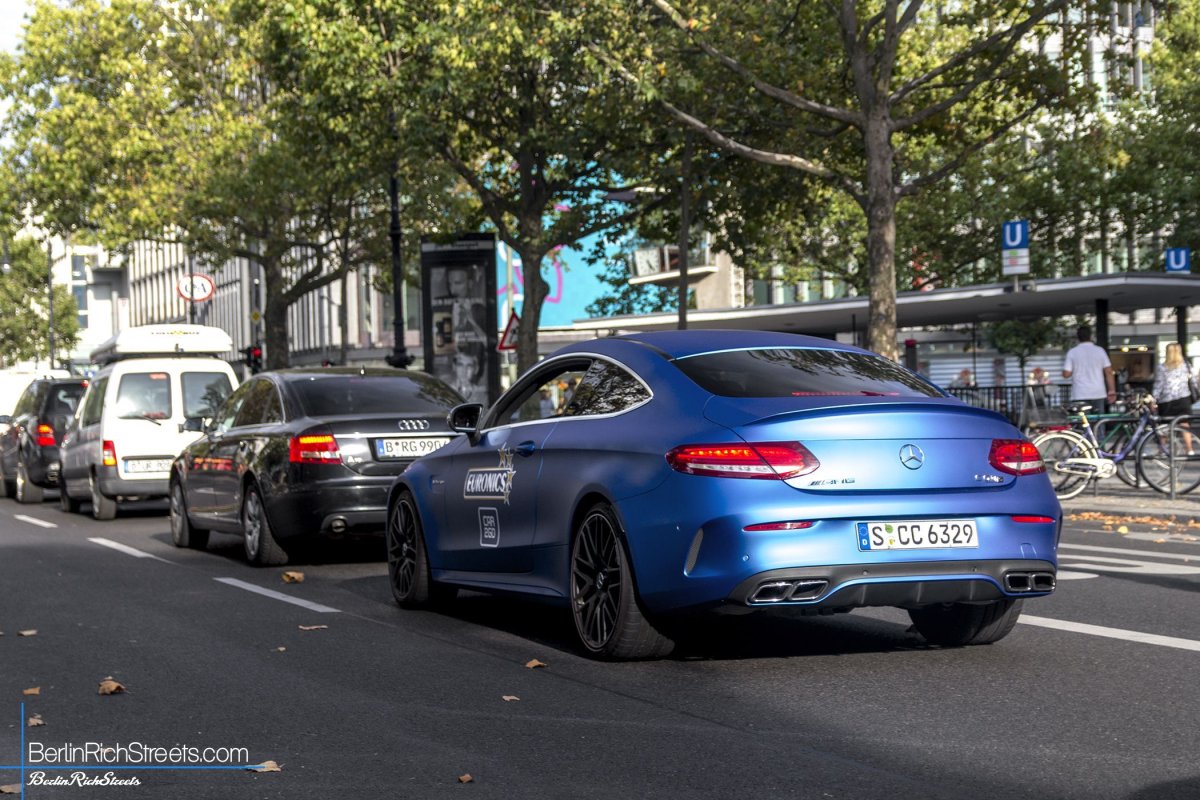 Mercedes-AMG C63 S Coupe (C205) spotted in Berlin — BerlinRichStreets