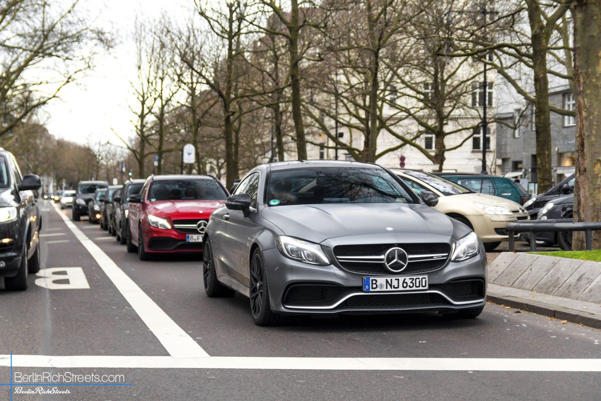 Mercedes-AMG C63 S Coupe (C205) spotted in Berlin — BerlinRichStreets