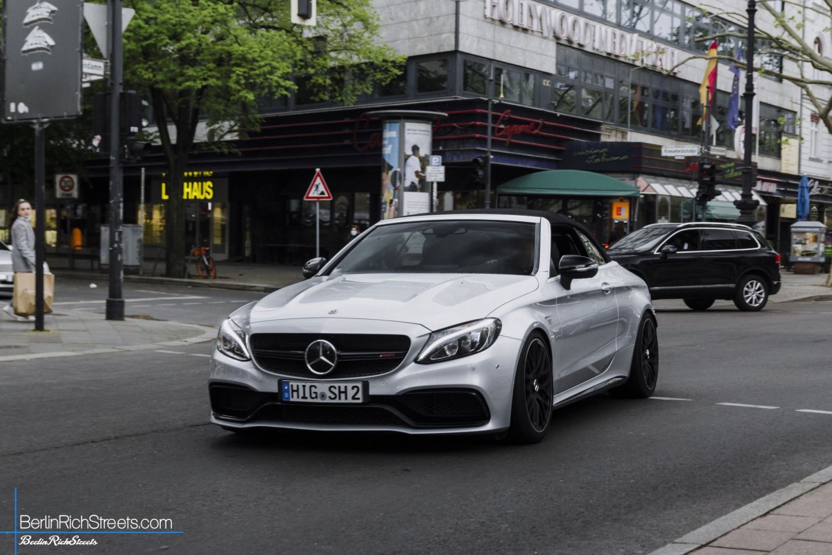 Mercedes-AMG C63 Convertible (A205) spotted in Berlin — BerlinRichStreets