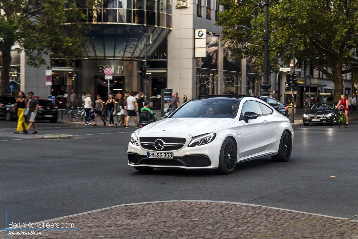 Mercedes-AMG C63 S Coupe (C205) spotted in Berlin — BerlinRichStreets