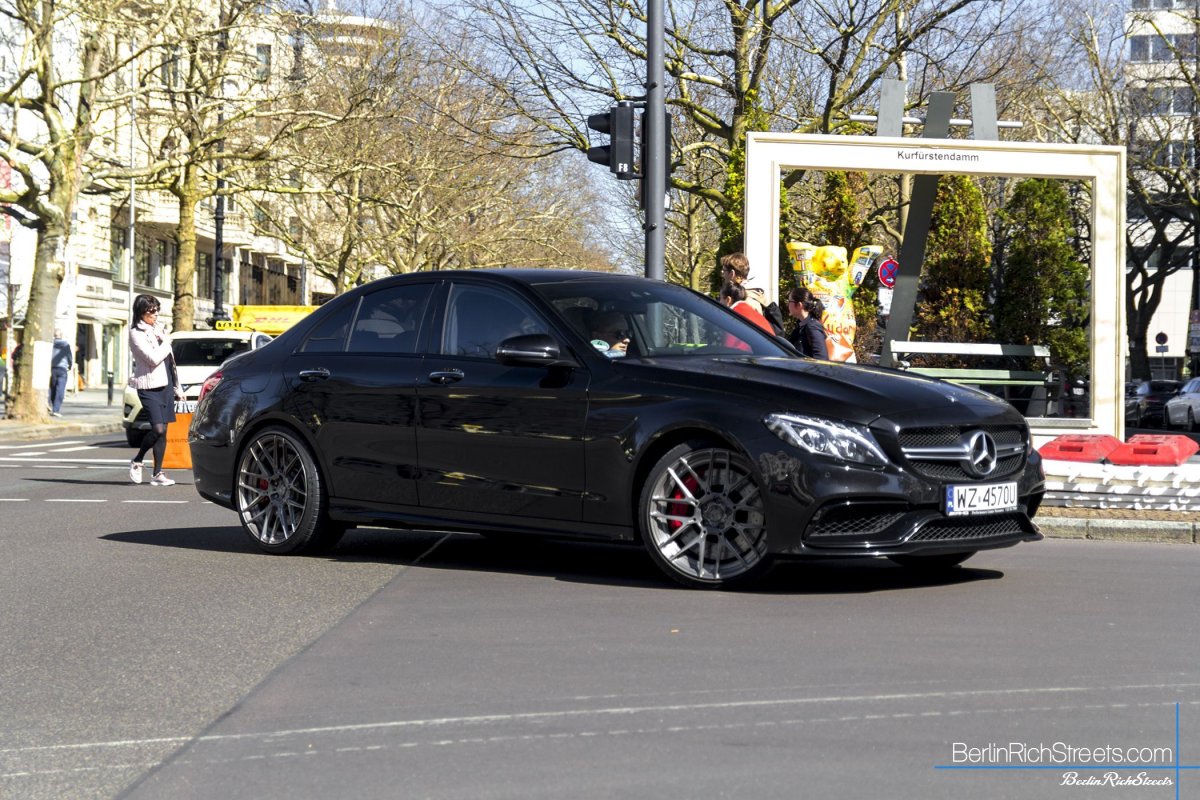 Mercedes-AMG C63 S (W205) spotted in Berlin — BerlinRichStreets
