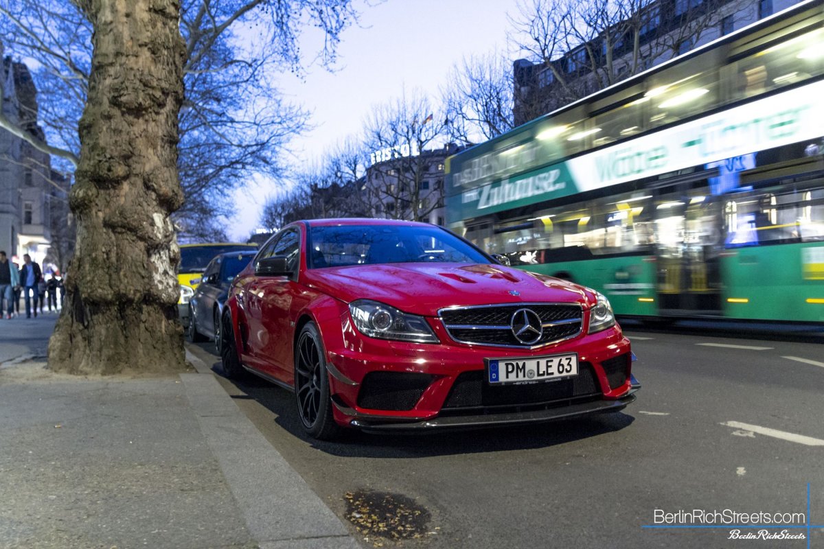 Mercedes-Benz C63 AMG Black Series spotted in Berlin — BerlinRichStreets