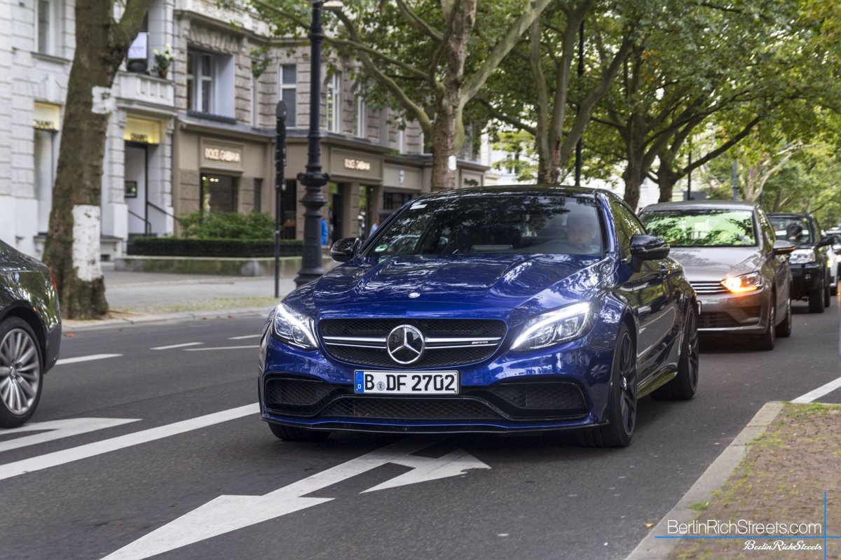 Mercedes-AMG C63 S Coupe (C205) spotted in Berlin — BerlinRichStreets