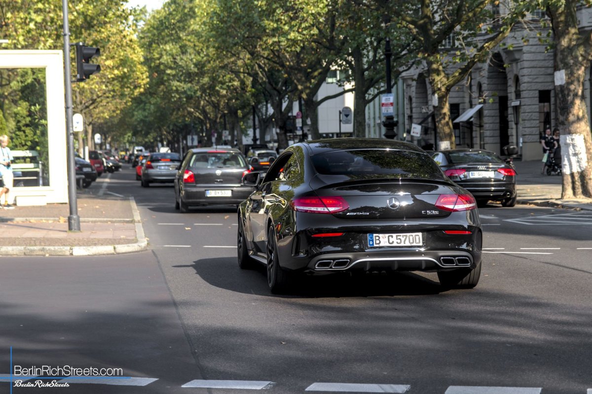 Mercedes-AMG C63 S Coupe (C205) spotted in Berlin — BerlinRichStreets