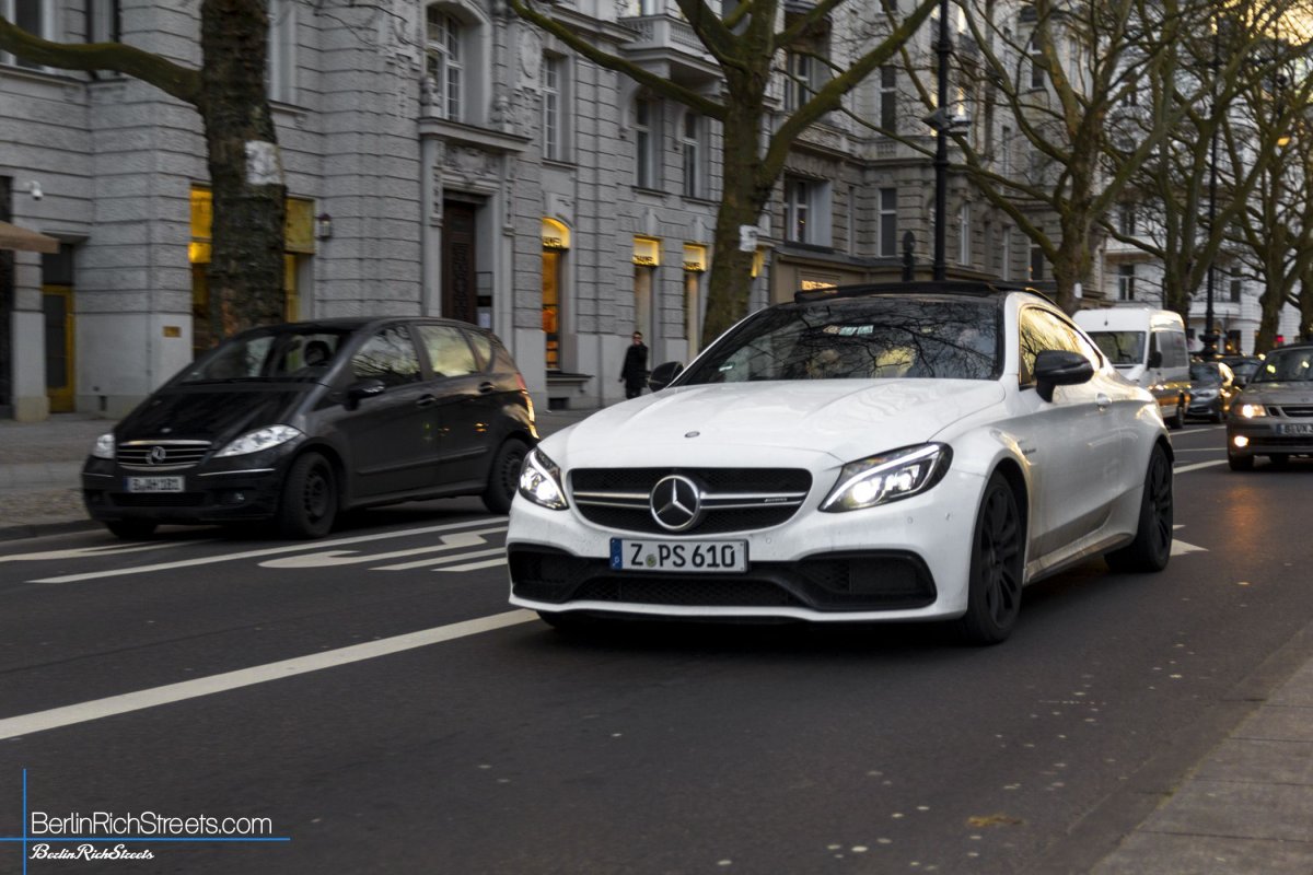 Mercedes-AMG C63 S Coupe (C205) spotted in Berlin — BerlinRichStreets