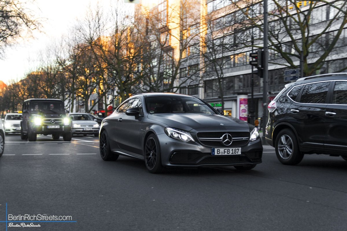 Mercedes-AMG C63 S Coupe (C205) spotted in Berlin — BerlinRichStreets