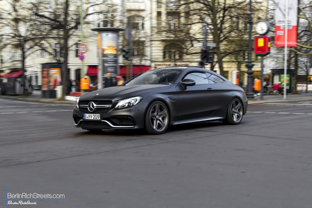 Mercedes-AMG C63 S Coupe (C205) spotted in Berlin — BerlinRichStreets