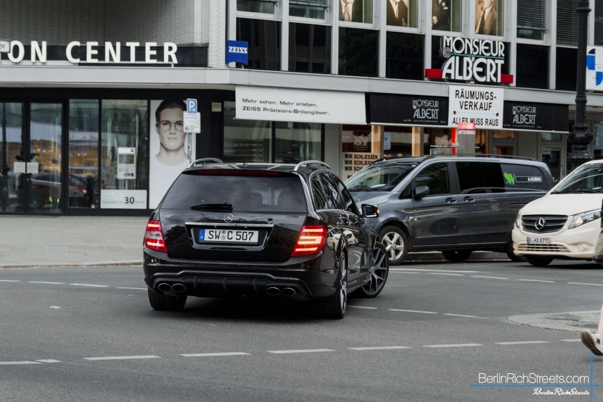 Mercedes-Benz C63 AMG 'Edition 507' (S204) spotted in Berlin — BerlinRichStreets