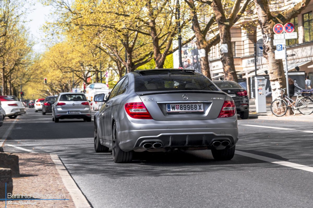 Mercedes-Benz C63 AMG 'Edition 507' (W204) spotted in Berlin — BerlinRichStreets