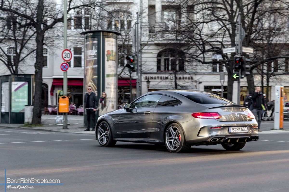 Mercedes-AMG C63 S Coupe (C205) spotted in Berlin — BerlinRichStreets