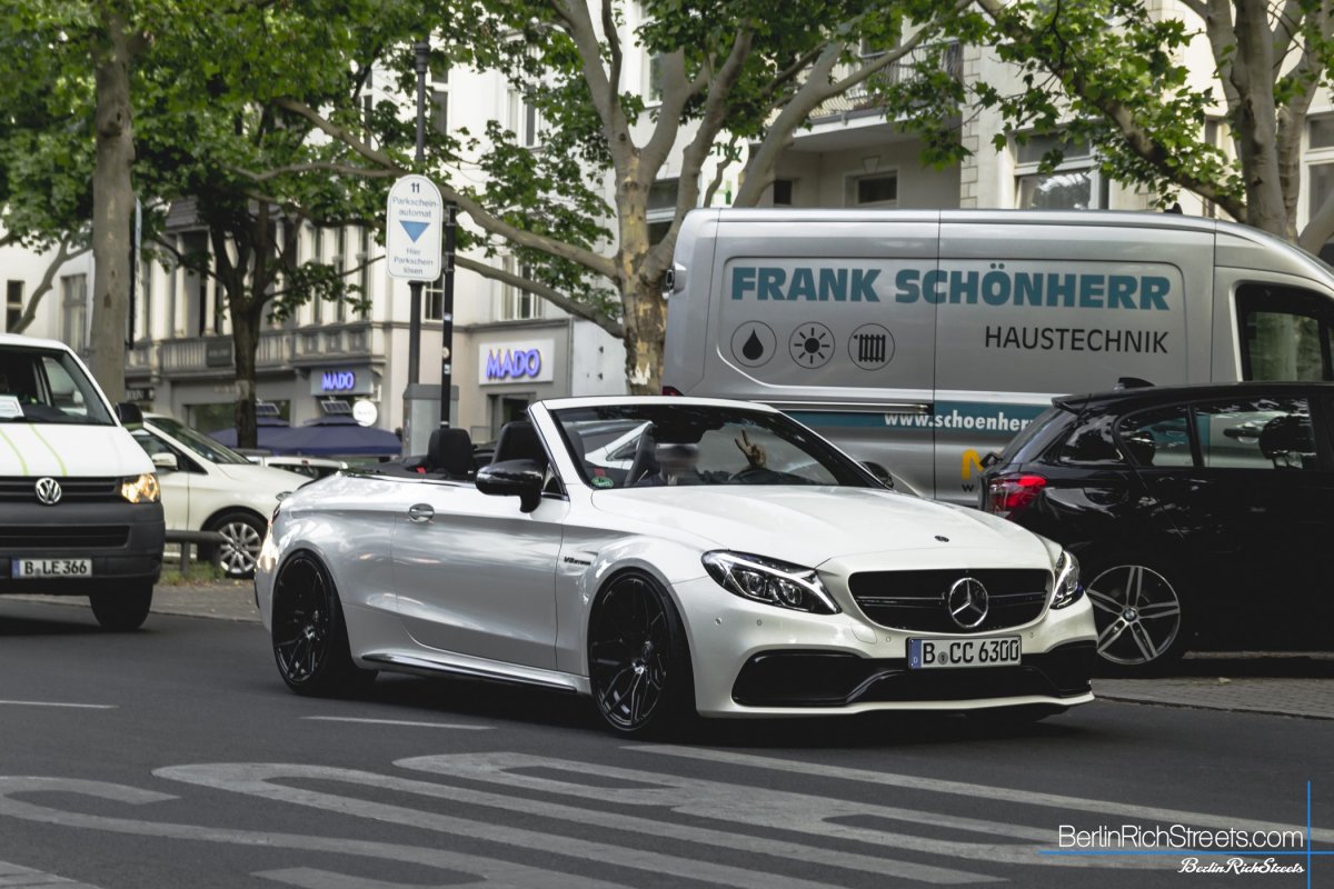 Mercedes-AMG C63 S Convertible (A205) spotted in Berlin — BerlinRichStreets