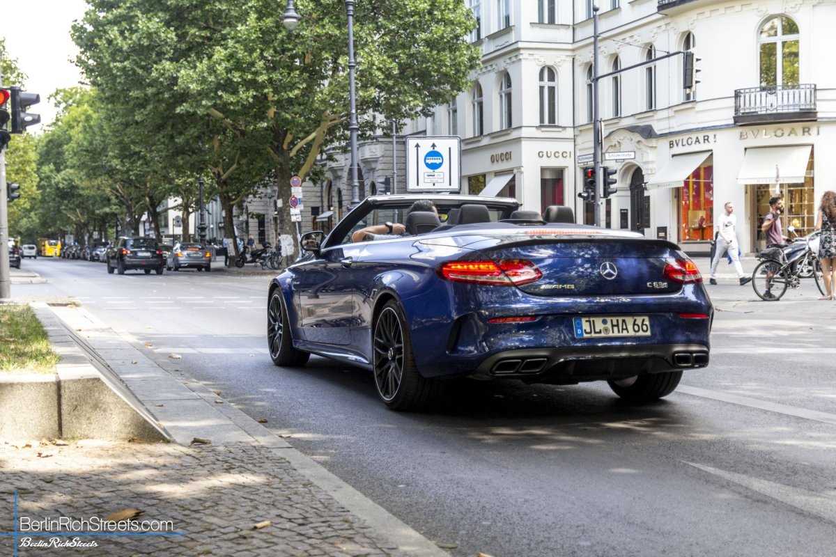 Mercedes-AMG C63 S Convertible (A205) spotted in Berlin — BerlinRichStreets