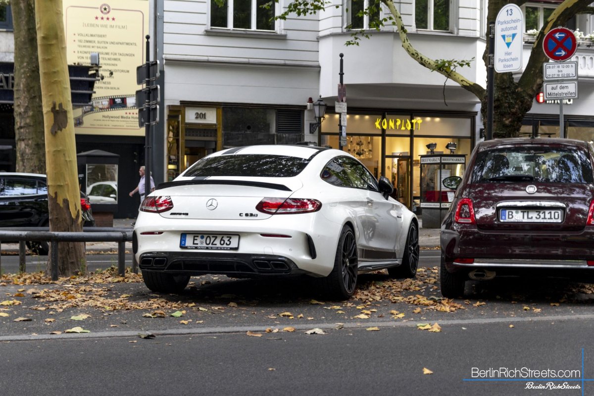 Mercedes-AMG C63 S Coupe Edition1 (C205) spotted in Berlin — BerlinRichStreets