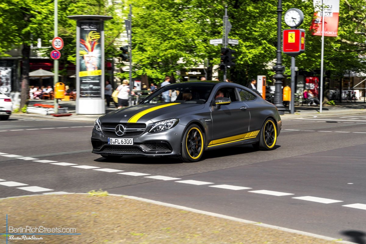 Mercedes-AMG C63 S Coupe Edition1 (C205) spotted in Berlin — BerlinRichStreets