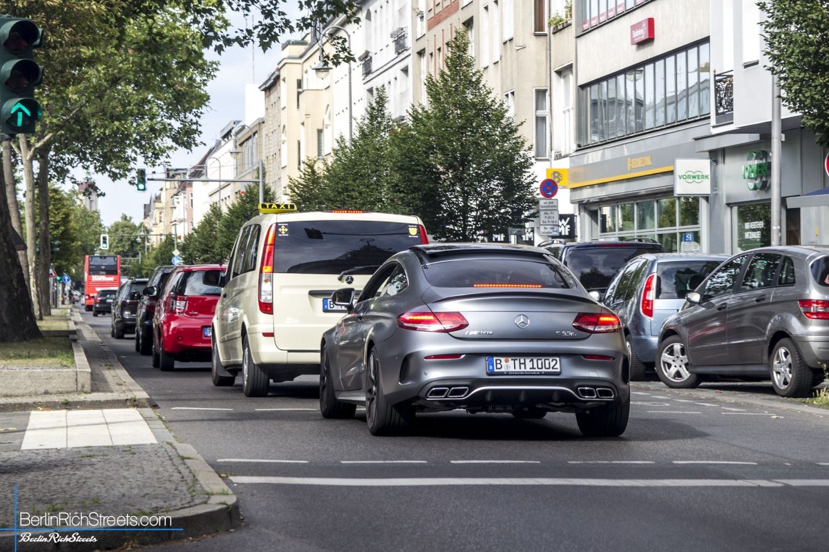 Mercedes-AMG C63 S Coupe (C205) spotted in Berlin — BerlinRichStreets