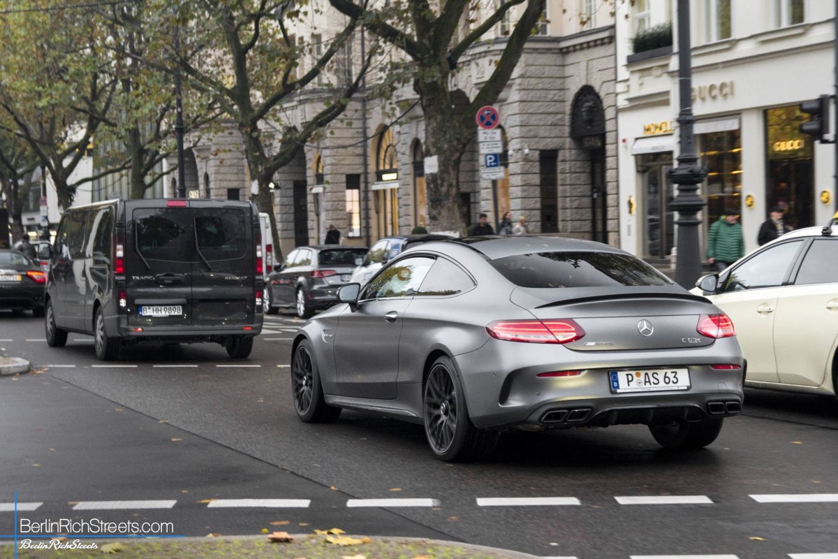 Mercedes-AMG C63 S Coupe (C205) spotted in Berlin — BerlinRichStreets