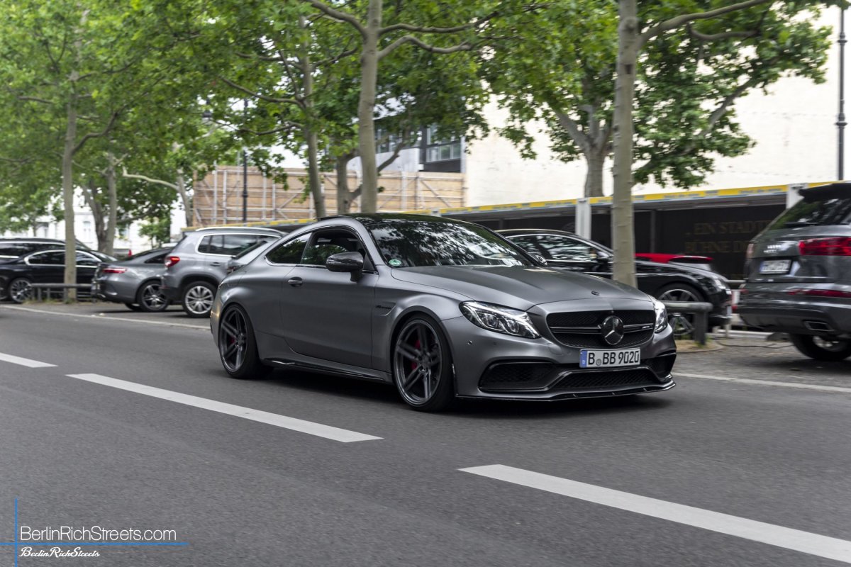 Mercedes-AMG C63 S Coupe (C205) spotted in Berlin — BerlinRichStreets