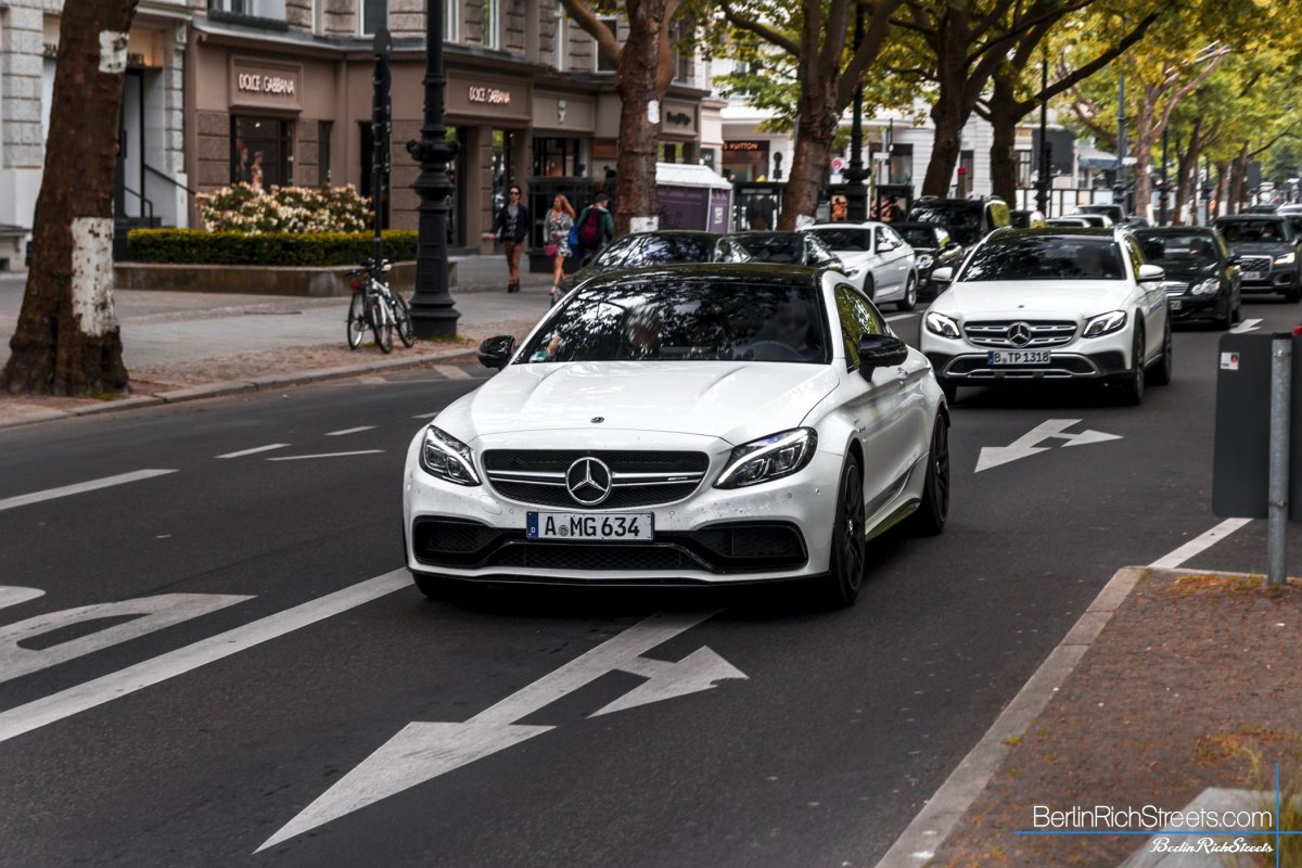 Mercedes-AMG C63 S Coupe (C205) spotted in Berlin — BerlinRichStreets