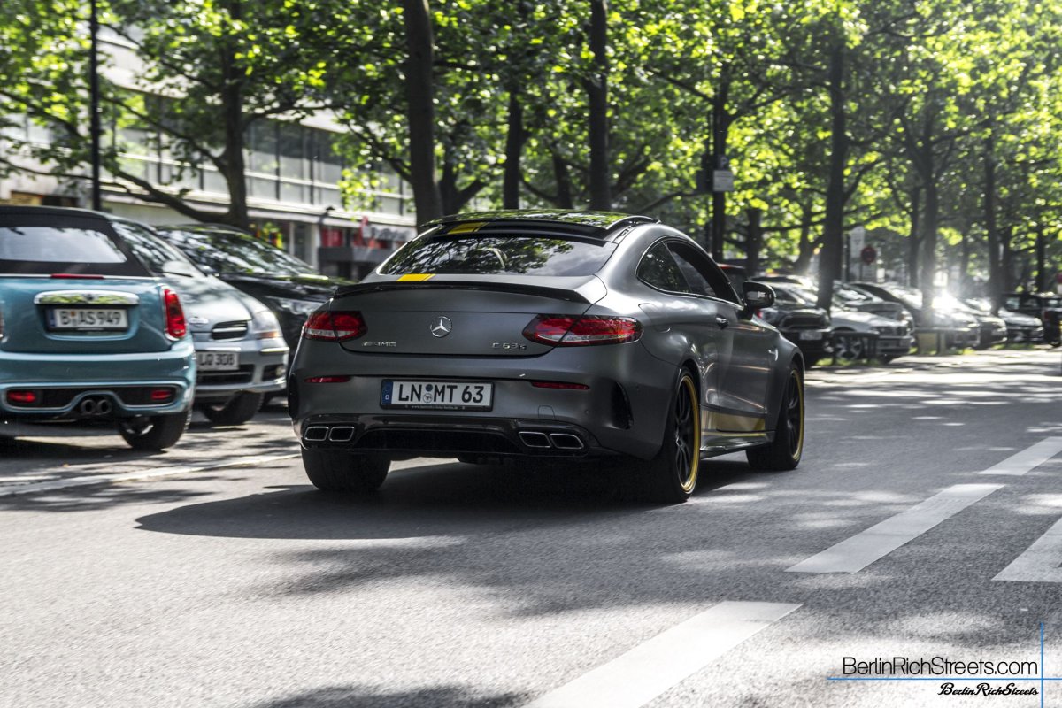 Mercedes-AMG C63 S Coupe Edition1 (C205) spotted in Berlin — BerlinRichStreets