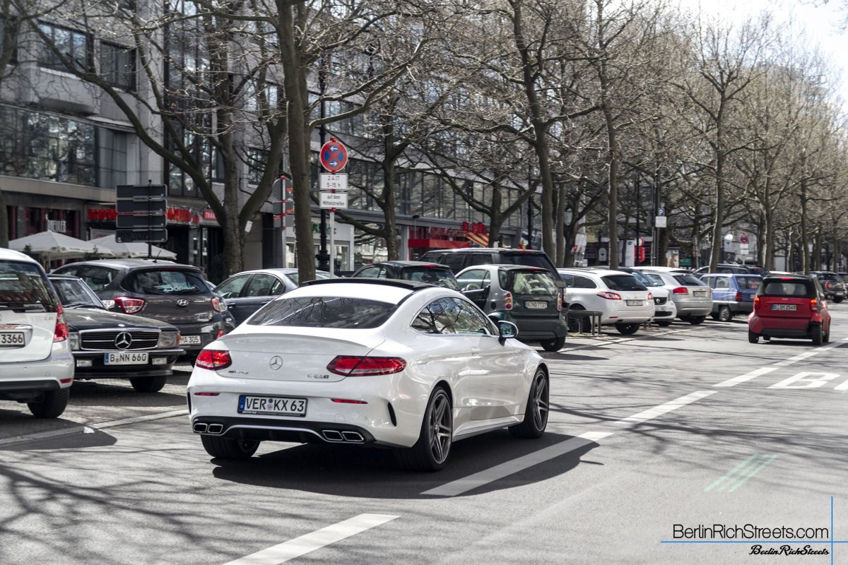 Mercedes-AMG C63 S Coupe (C205) spotted in Berlin — BerlinRichStreets