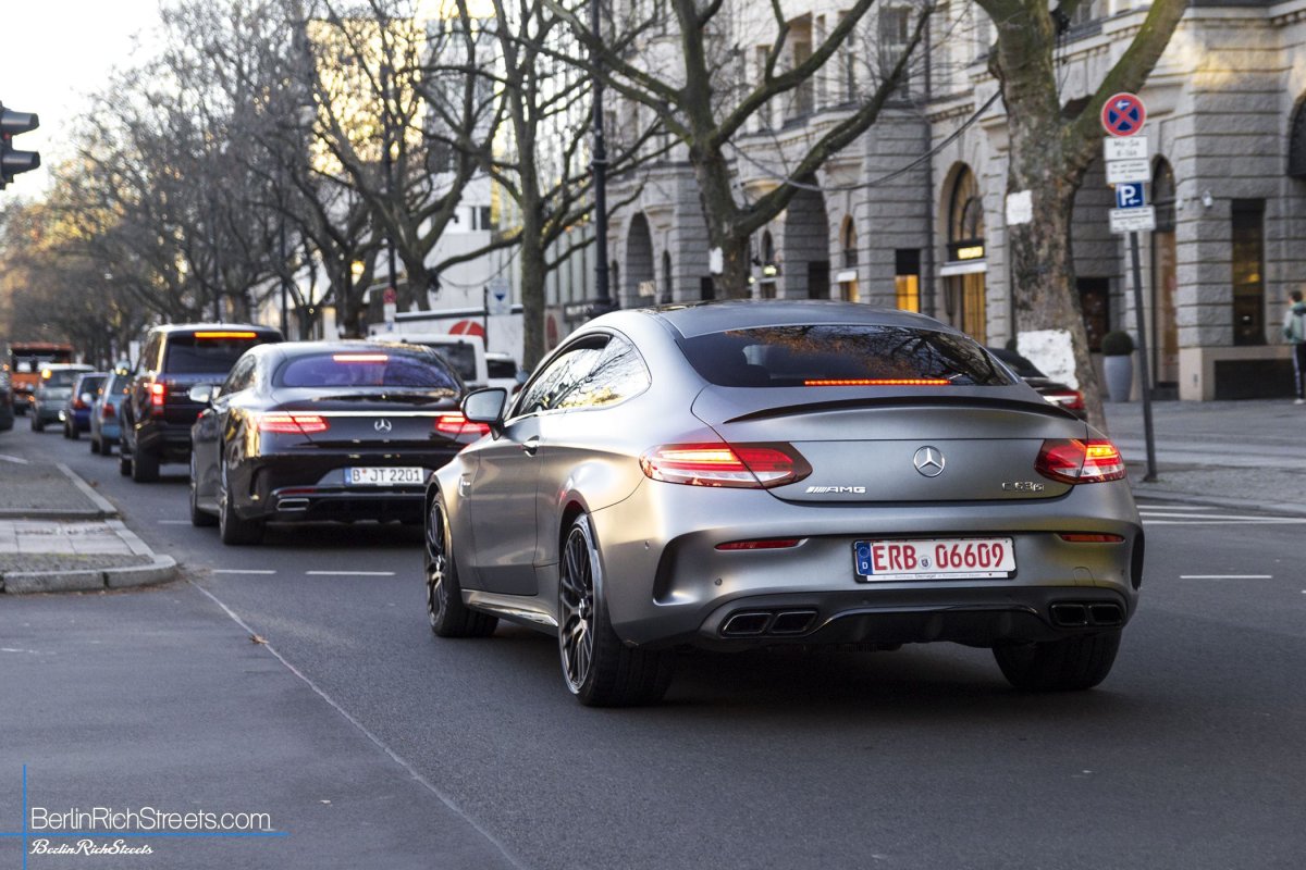 Mercedes-AMG C63 S Coupe (C205) spotted in Berlin — BerlinRichStreets