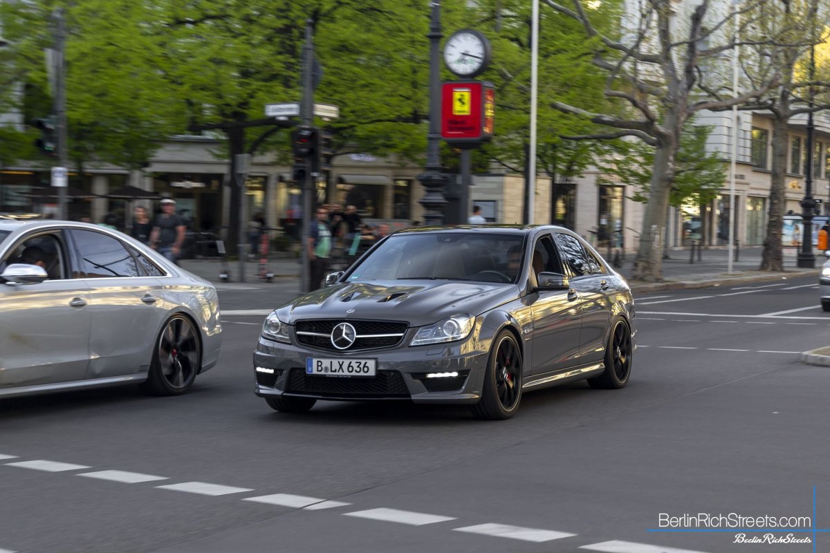 Mercedes-Benz C63 AMG (W204) 2012 spotted in Berlin — BerlinRichStreets