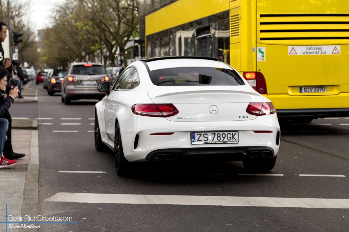 Mercedes-AMG C63 Coupe (C205) spotted in Berlin — BerlinRichStreets