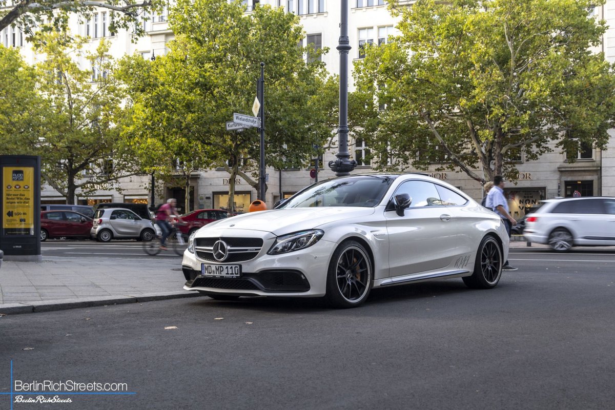 Mercedes-AMG C63 S Coupe (C205) spotted in Berlin — BerlinRichStreets