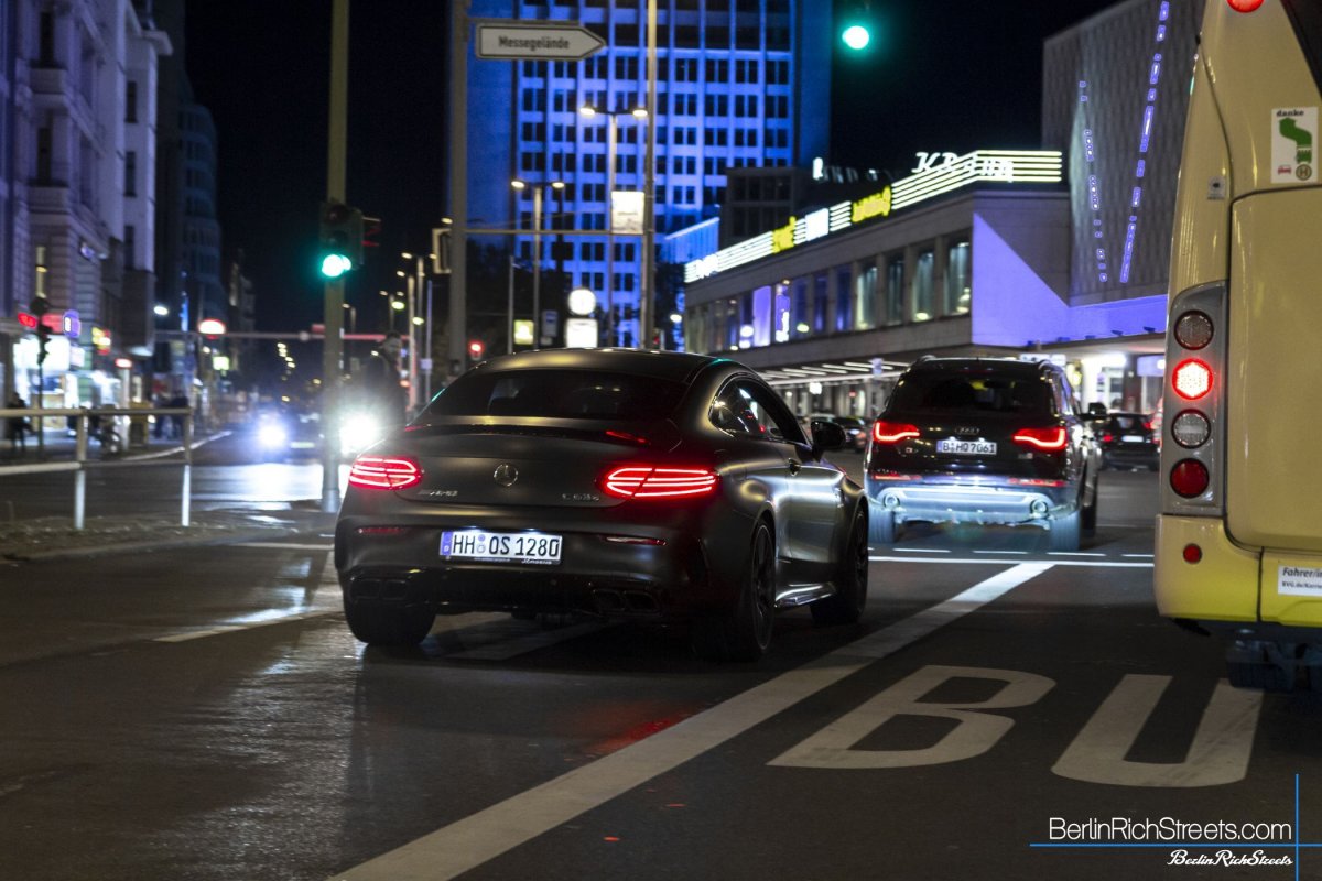 Mercedes-AMG C63 S Coupe (C205) 2018 spotted in Berlin — BerlinRichStreets