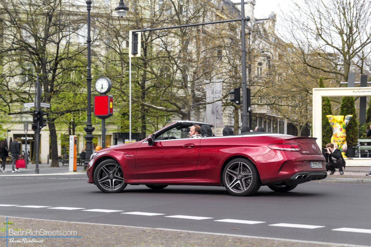 Mercedes-AMG C63 S Convertible (A205) spotted in Berlin — BerlinRichStreets