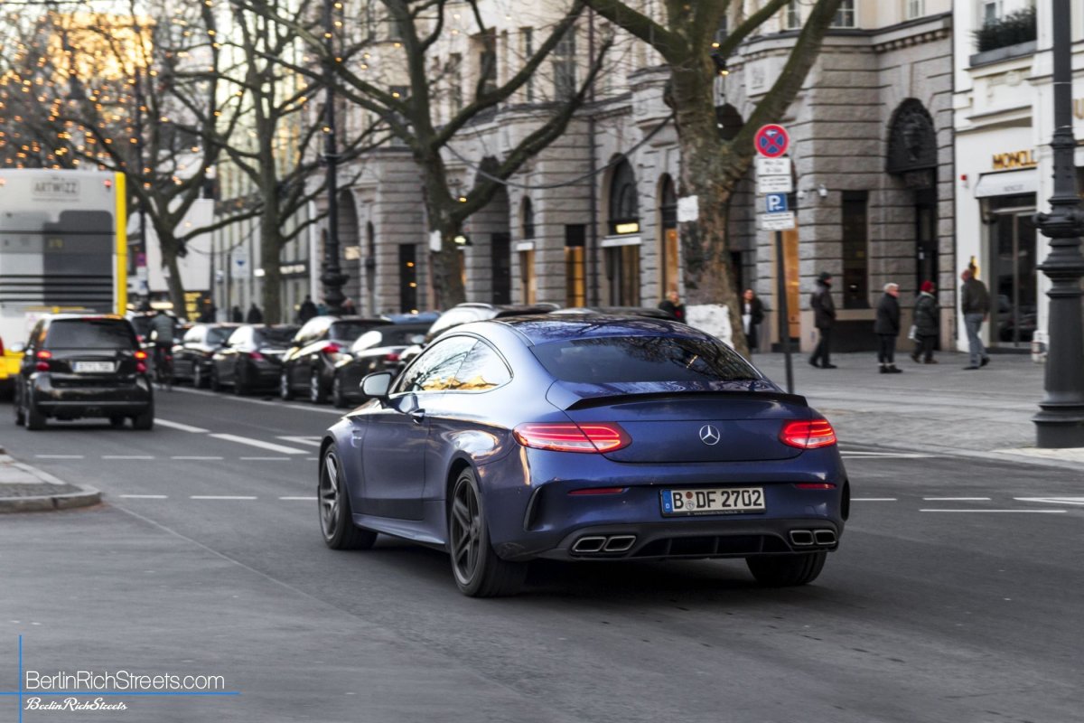 Mercedes-AMG C63 S Coupe (C205) spotted in Berlin — BerlinRichStreets