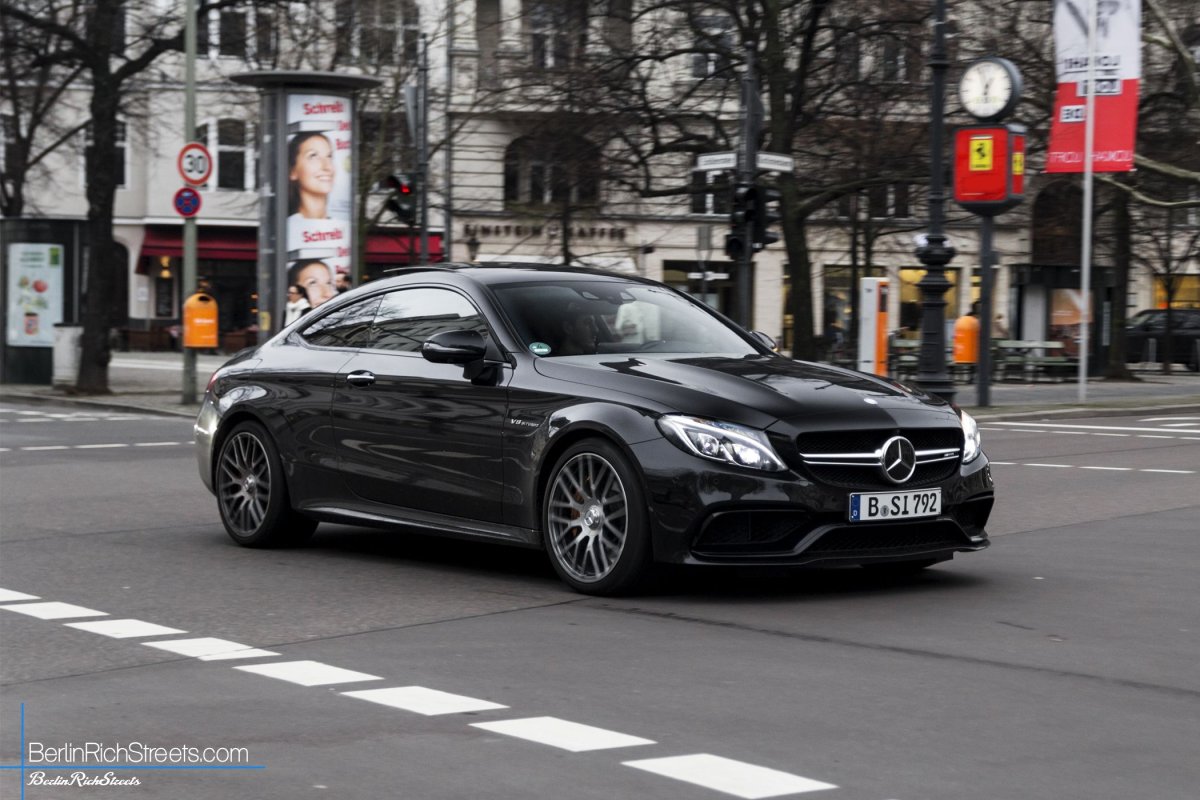 Mercedes-AMG C63 S Coupe (C205) spotted in Berlin — BerlinRichStreets