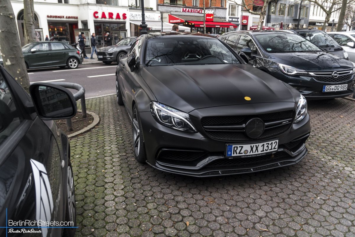Mercedes-AMG C63 S Coupe (C205) spotted in Berlin — BerlinRichStreets
