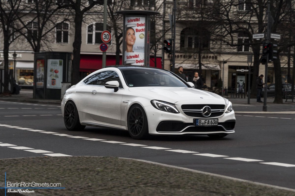 Mercedes-AMG C63 S Coupe (C205) spotted in Berlin — BerlinRichStreets