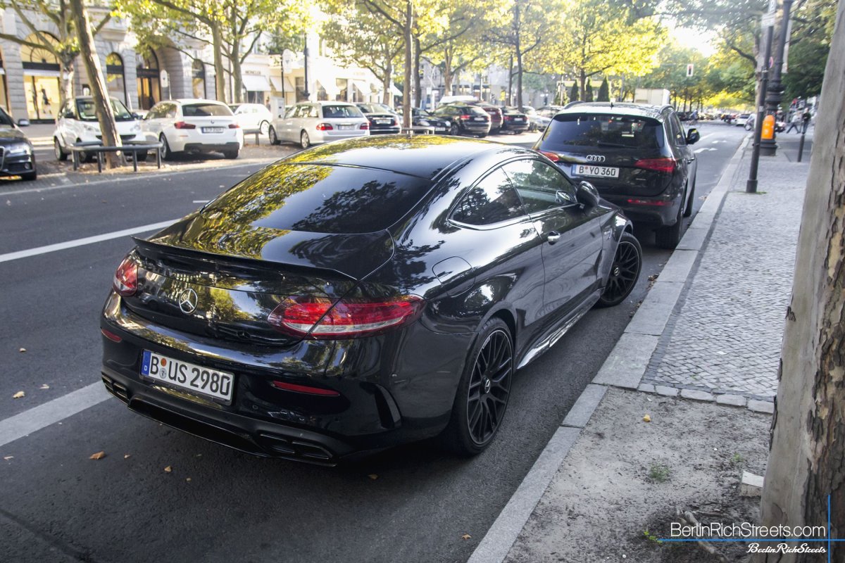 Mercedes-AMG C63 S Coupe (C205) spotted in Berlin — BerlinRichStreets