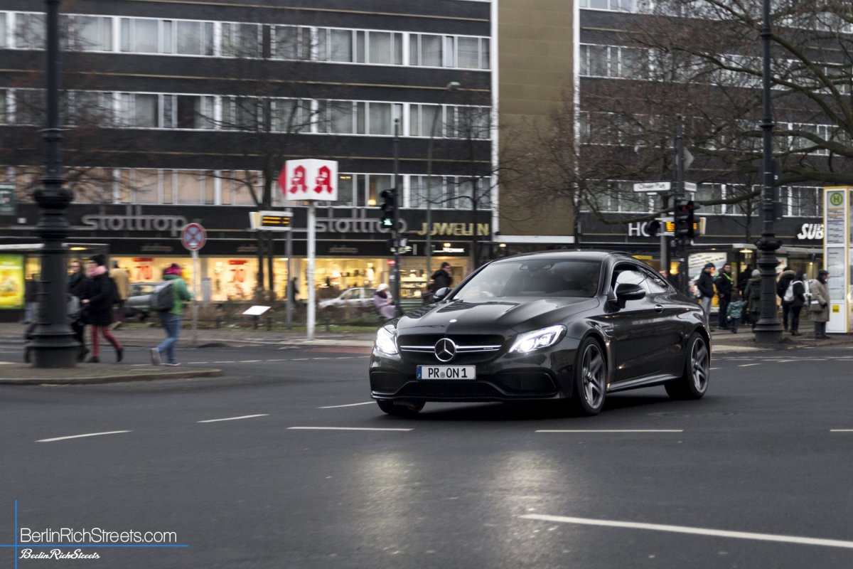 Mercedes-AMG C63 S Coupe (C205) spotted in Berlin — BerlinRichStreets