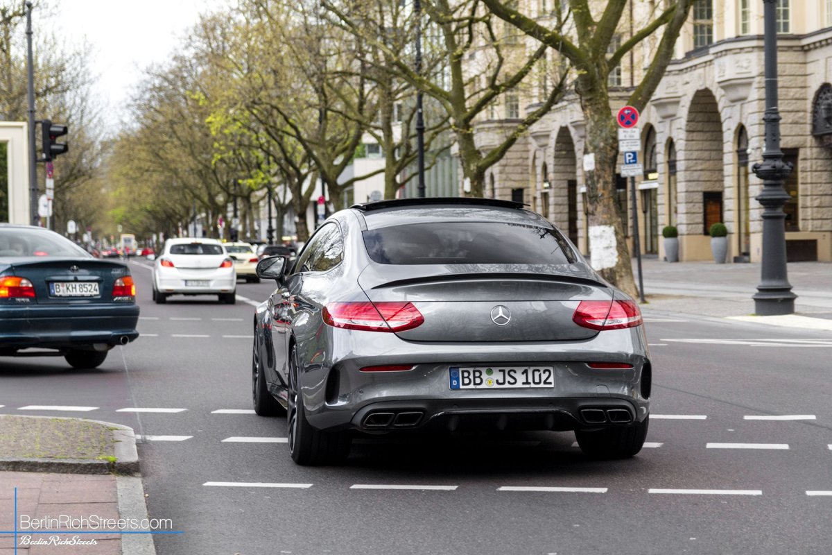 Mercedes-AMG C63 S Coupe (C205) spotted in Berlin — BerlinRichStreets