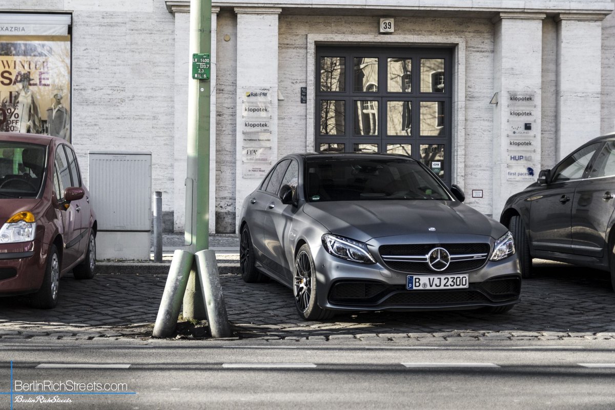 Mercedes-AMG C63 S (W205) spotted in Berlin — BerlinRichStreets