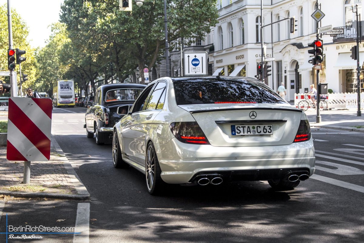 Mercedes-Benz C63 AMG (W204) spotted in Berlin — BerlinRichStreets