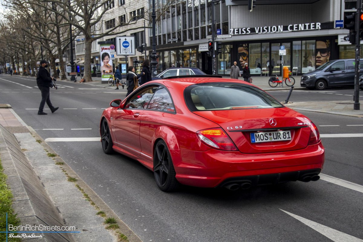 Mercedes-Benz CL63 AMG (C216) spotted in Berlin — BerlinRichStreets