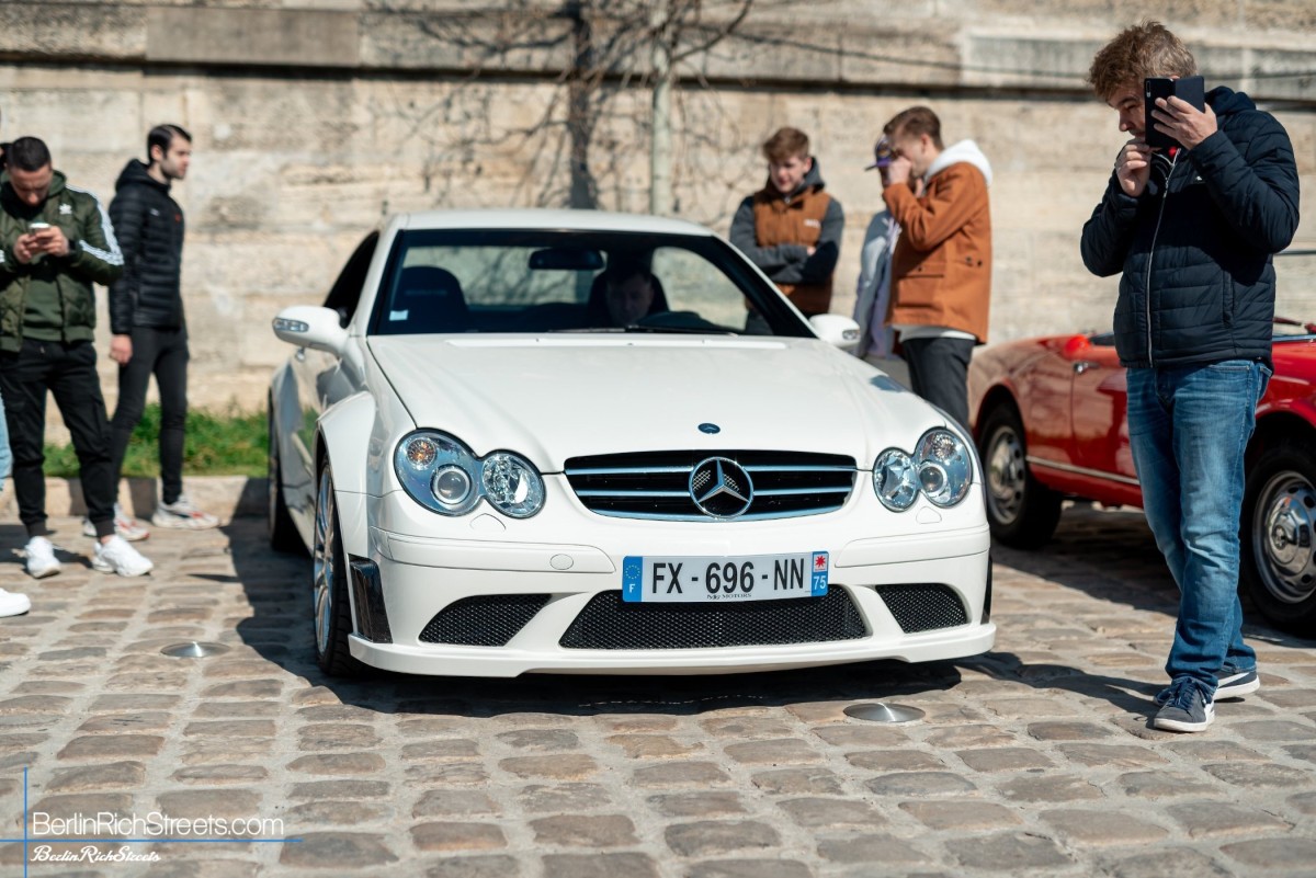 Mercedes-Benz CLK63 AMG Black Series spotted in Paris — BerlinRichStreets